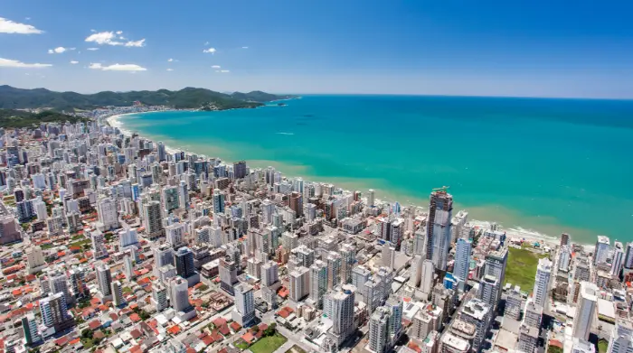 Itapema vista do alto